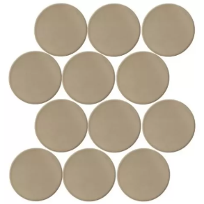 Round Taupe - ceramic tile